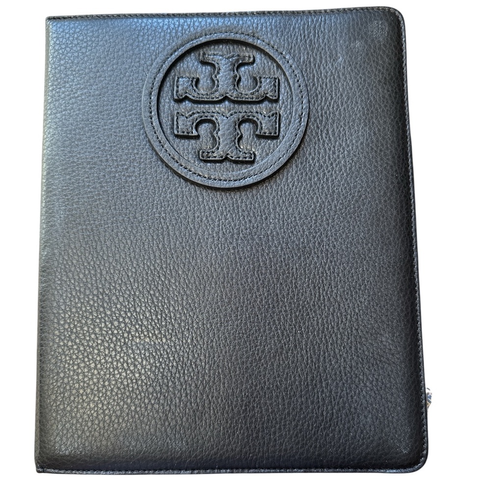 ⭐️NWT⭐️Tory Burch Maisey E-Tablet Black Leather Case